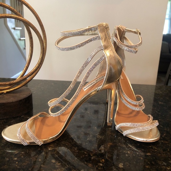 Steve Madden Shoes - Sweetest Rose Gold Heeled Sandals